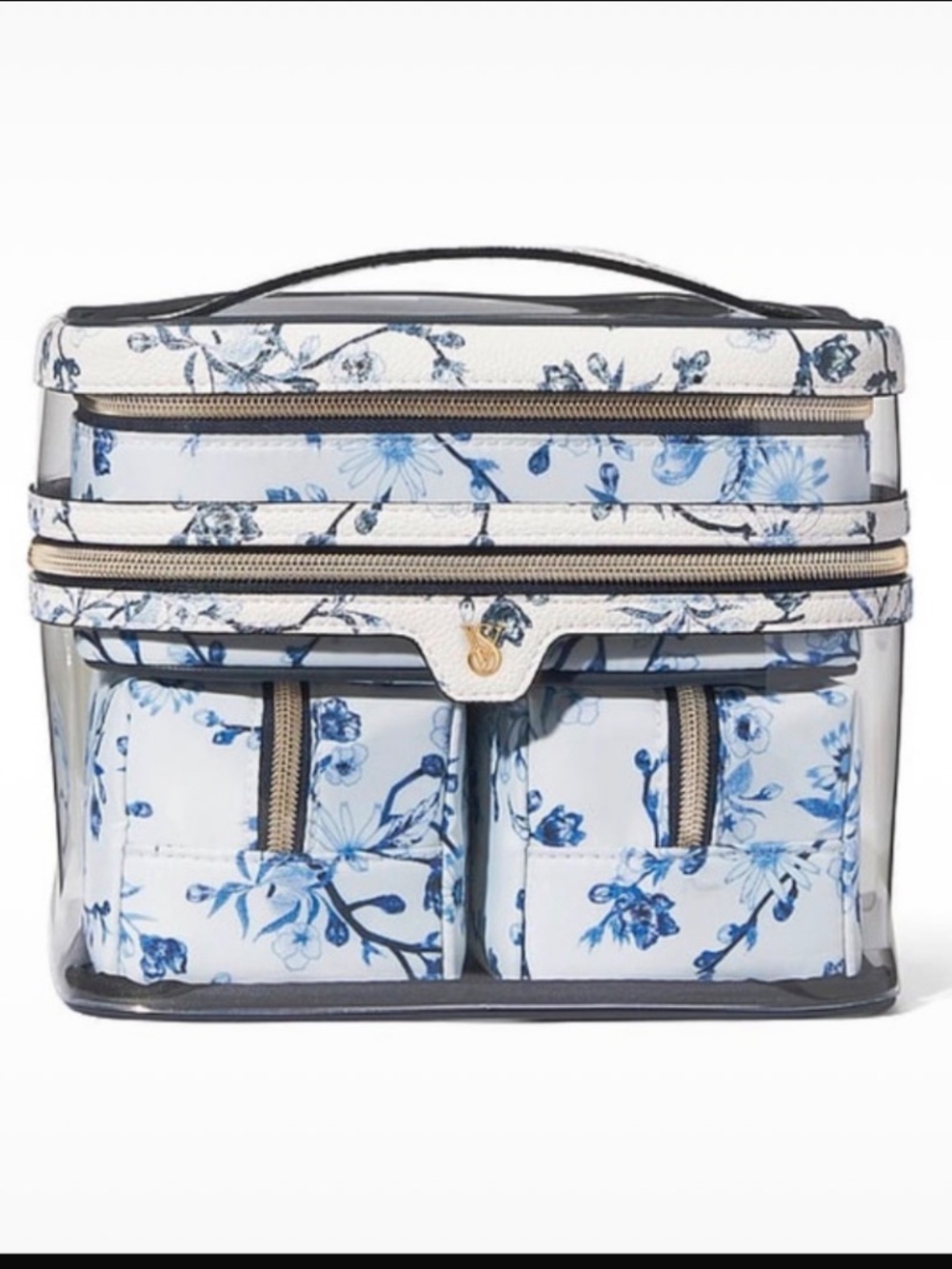 Victoria Secret floral 4-in1 vanity case - Picture 4 of 5